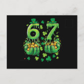 Carte Postale Faire-part 6 7 St Patricks Day (Dos)