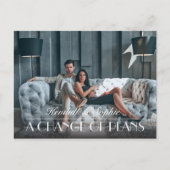 Carte Postale Faire-part A Change of Plans Wedding Update Photo (Devant)