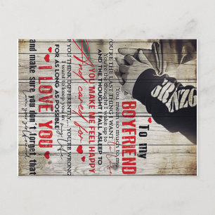 Carte Postale Faire-part À Mon Cadeau Homme, Cadeau Personnalisé À Mon Mari