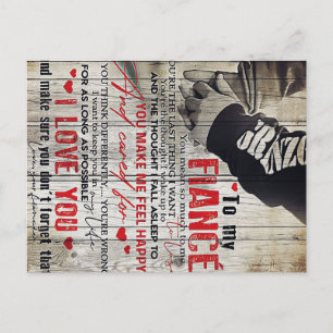 Carte Postale Faire-part À mon mari Citations d'amour pour papa