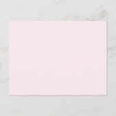 Carte Postale Faire-part À quel point connaissez-vous la mariée Jeu de Baby (Dos)