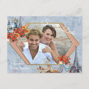 Carte Postale Faire-part Adopter le style de vie campagnard français en ble