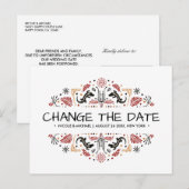 Carte Postale Faire-part Africana | Lézard de la ville d'Ankara changement  (Devant / Derrière)