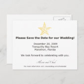 Carte Postale Faire-part Alison- Enregistrer la date (Devant / Derrière)