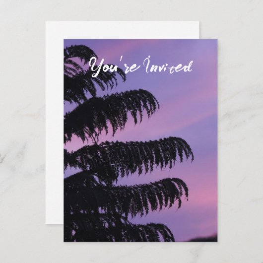 Carte Postale Faire-part Amour (Devant / Derrière)