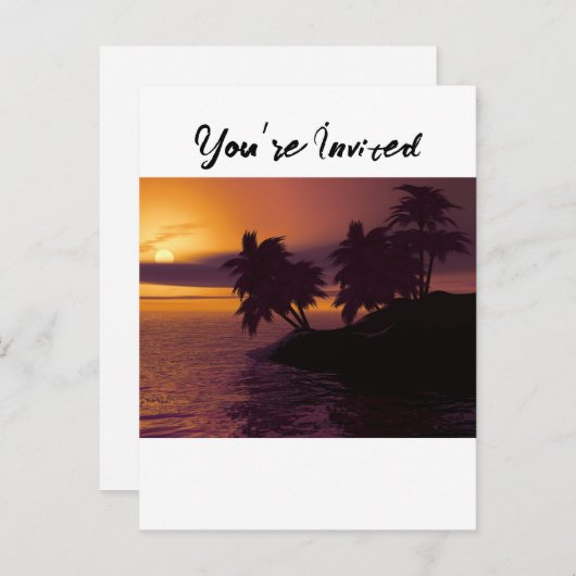 Carte Postale Faire-part Amour (Devant / Derrière)