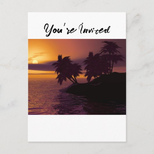 Carte Postale Faire-part Amour (Devant)