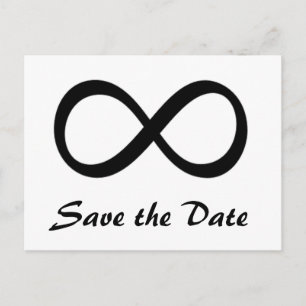Carte Postale Faire-part Amour infini