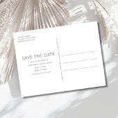Carte Postale Faire-part Amusant budget photo mariage Enregistrer la date