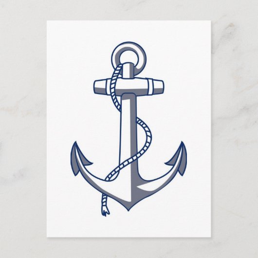 Carte Postale Faire-part Anchor Save The Date (Devant)