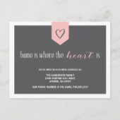 Carte Postale Faire-part Annonce de Changement d'Adresse (Devant)