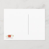 Carte Postale Faire-part Annonce de déménagement (Dos)