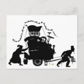 Carte Postale Faire-part Annonce de déménagement à trous (Devant)