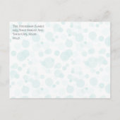 Carte Postale Faire-part Annonce de déménagement de photos de plage Changem (Dos)