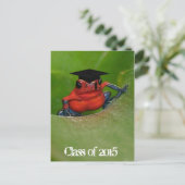 Carte Postale Faire-part Annonce de diplôme (Debout devant)