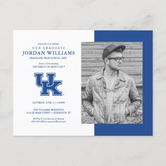Carte Postale Faire-part Annonce de futur diplômé du Kentucky
