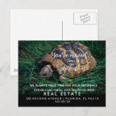 Carte Postale Faire-part Annonce de maison de rêve immobilière déplacée  (Devant / Derrière)