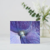 Carte Postale Faire-part Annonce de mariage et d'événement d'hortensia pour (Debout devant)