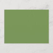 Carte Postale Faire-part Annonce de naissance Gingham vert/bleu (Dos)