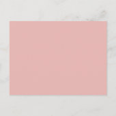 Carte Postale Faire-part Annonce de naissance Rose/Tan • Tout Simplement Vo (Dos)