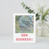 Carte Postale Faire-part Annonce de nouvelle adresse à Tacoma (Debout devant)