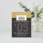 Carte Postale Faire-part Annonce de rappel de réunion de classe personnalis (Debout devant)