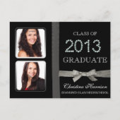 Carte Postale Faire-part Annonce de remise de diplômes Promotion 2013 Paill (Devant)