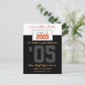 Carte Postale Faire-part Annonce de réunion de classe personnalisée pour sa (Debout devant)