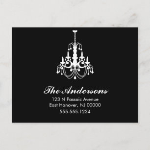 Carte Postale Faire-part Annonces mobiles de lustre