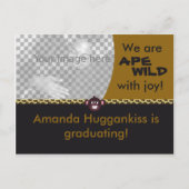 Carte Postale Faire-part Ape Wild (Devant)