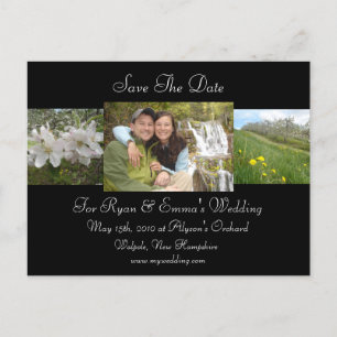 Carte Postale Faire-part Apple Blossom Enregistrer La Date