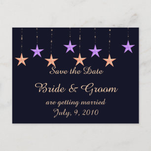 Carte Postale Faire-part Arabian Nights Save the Date Postcard