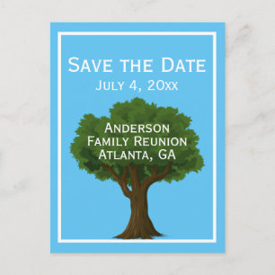 Carte Postale Faire-part Arborescence familiale  Regroupement familial Enre