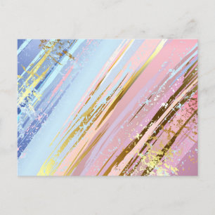 Carte Postale Faire-part Arrière - plan rose texturé