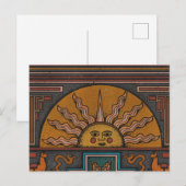 Carte Postale Faire-part Art Inca (Devant / Derrière)