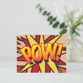 Carte Postale Faire-part Art Pop de Bande Dessinée Rétro Amusant de Prisonn (Debout devant)