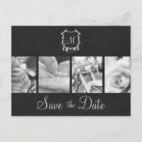 B&W Motorcycle Photos Enregistrer la date Annonce