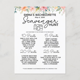 Carte Postale Faire-part Bachelorette chasse chasse chasse chasse jeu à l'o