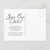 Carte Postale Faire-part Bague de fiançailles personnalisée avec photo de n (Dos)