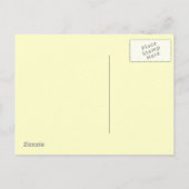 Carte Postale Faire-part Baguette rouge Figure Girl Graduate (Dos)