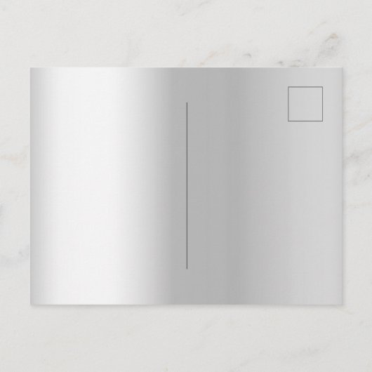 Carte Postale Faire-part Ballons violets argentés anniversaire enregistrer (Dos)