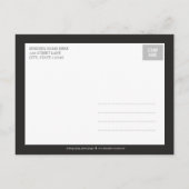 Carte Postale Faire-part Bannière de charme - Baby Boy (Dos)