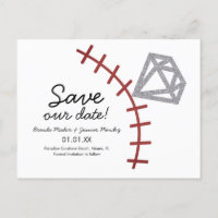 Baseball Homerun Diamond Gem Enregistrer La Date