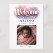 Carte Postale Faire-part *~* Bébé AP79 Annonce de naissance NOUVEAU-NÉ PHOT (Devant)