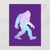 Carte Postale Faire-part Bigfoot aquarelle       (Devant)