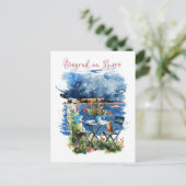 Carte Postale Faire-part Biograd na moru 3 (Debout devant)