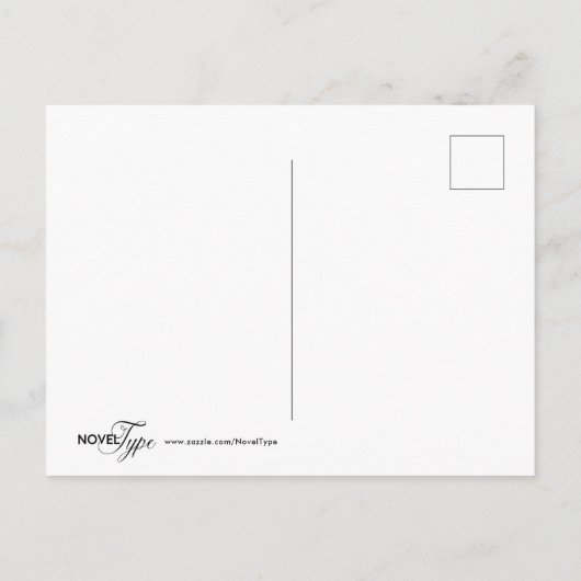 Carte Postale Faire-part Bleu Dernière édition Grossesse à venir (Dos)