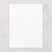 Carte Postale Faire-part Blissful Branches Mariage Enregistrer la date Cart (Dos)