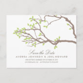 Carte Postale Faire-part Blissful Branches Mariage Enregistrer la date Cart (Devant)