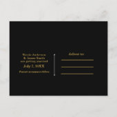 Carte Postale Faire-part Boho rustique Bohemian Cow Bull Enregistrer la dat (Dos)